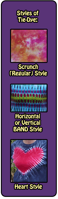 Styles of Tie-Dye
